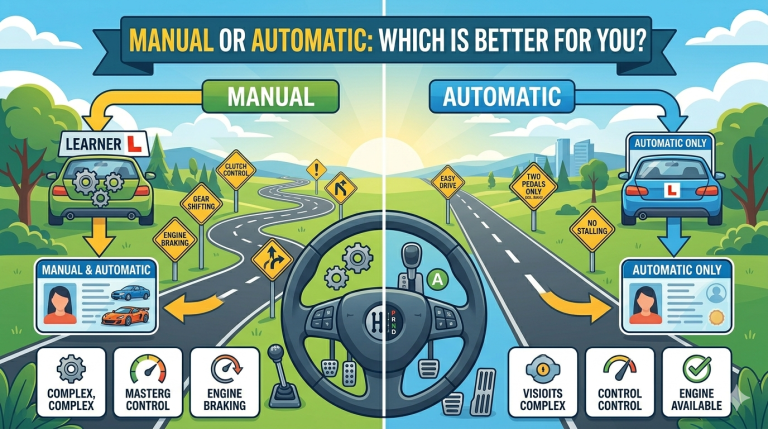 Manual or Automatic: Which Is Better for You?